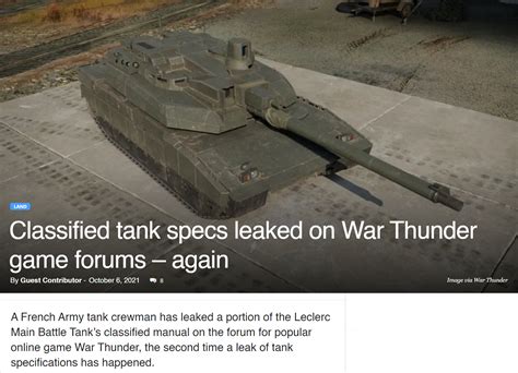 war thunder military leaks|‘War Thunder’ players are once again leaking。